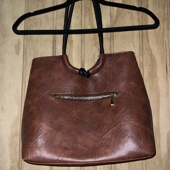 🏷️Alyssa Large Women's Handbag VEGAN Material - Picture 4 of 5